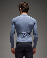 Q36.5 薄長車衣 Dottore Pro LS Jersey Grisaille Blue 男款 灰藍