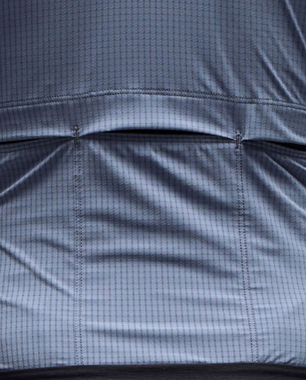 Q36.5 薄長車衣 Dottore Pro LS Jersey Grisaille Blue 男款 灰藍