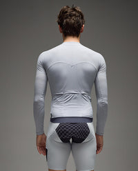 Q36.5 薄長車衣 Dottore Pro LS Jersey Ice Grey 男款 淺灰