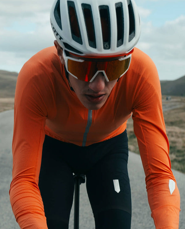 Q36.5 薄長車衣 Dottore Pro LS Jersey Poppy Orange 男款 橘