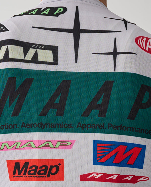 MAAP 車衣 Drome Pro Air Jersey 3.0 Lcicle 短袖 男款 白
