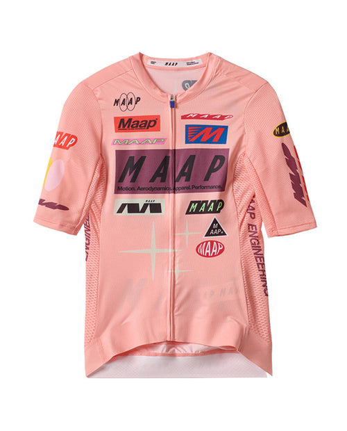 MAAP 車衣 Drome Pro Air Jersey 3.0 Peach 短袖 女款 粉橘