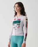 MAAP 車衣 Drome Pro Air LS Jersey 3.0 Lcicle 薄長袖 女款 白
