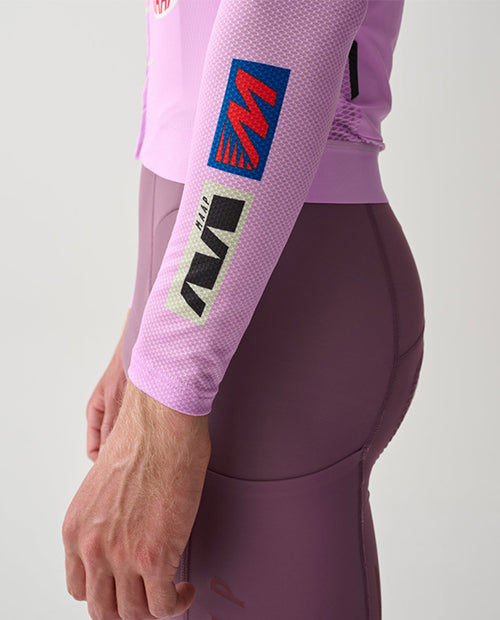 MAAP 車衣 Drome Pro Air LS Jersey 3.0 Lily 薄長袖 男款 粉