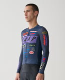 MAAP 車衣 Drome Pro Air LS Jersey 3.0 Midnight 薄長袖 男款 深藍