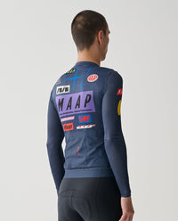 MAAP 車衣 Drome Pro Air LS Jersey 3.0 Midnight 薄長袖 男款 深藍