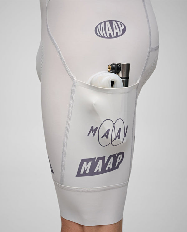 MAAP 車褲 Drome Team Bib EVO Cargo Ice Gray 男款 白灰