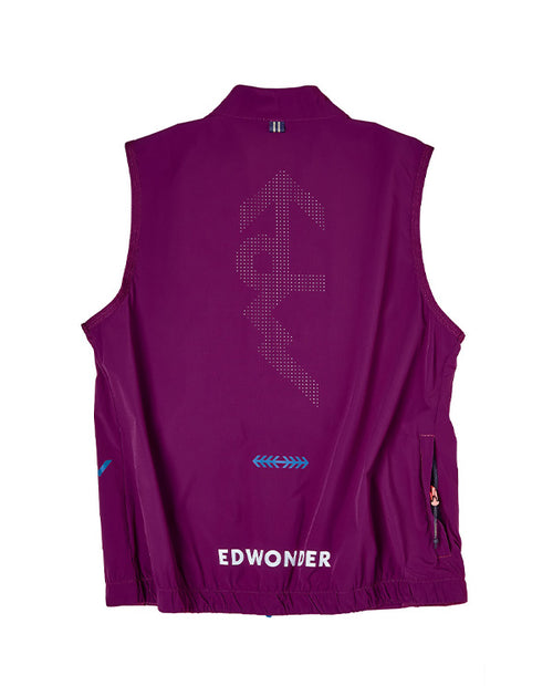 EDW 背心EdW Edition Vest Wine Berry 男款 酒紅