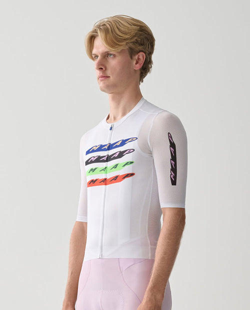 MAAP 車衣 EVADE X PRO AIR Jersey 3.0 White 短袖 男款 白