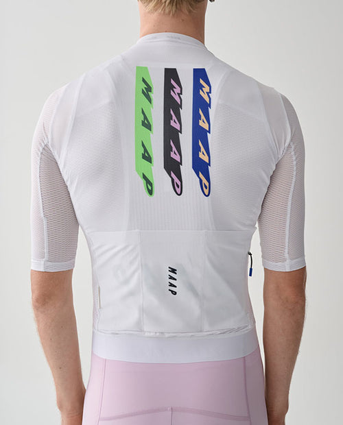 MAAP 車衣 EVADE X PRO AIR Jersey 3.0 White 短袖 男款 白