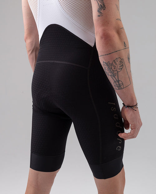 Isadore 車褲 Echelon Aero Bib Shorts Black White 男款 黑