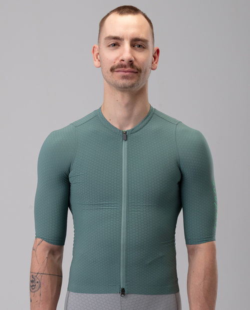 Isadore 車衣 Echelon Aero Jersey Trellis 男款 綠