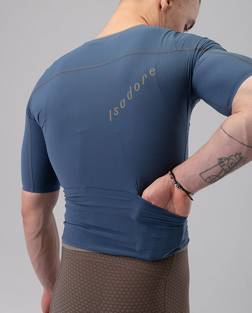 Isadore 車衣 Echelon Ultralight Aero Jersey Ensign Blue 男款 藍