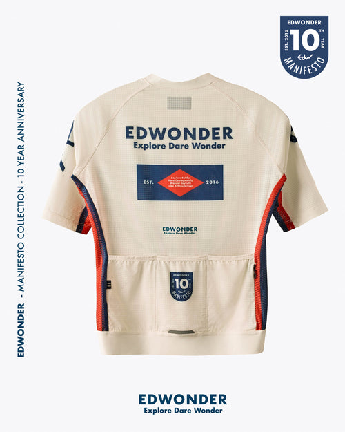 EDW 車衣Manifesto SS Jersey - Explore Vintage Ivory 女款 象牙白