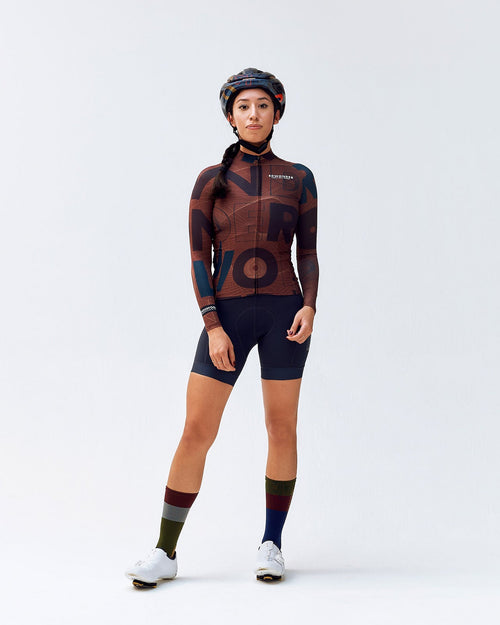 EdWonder 車褲Wonderfool Infinite Slate Grey短 女-灰藍