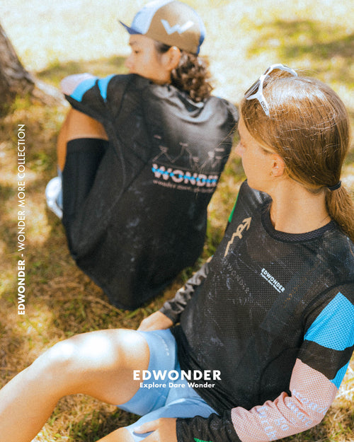 EdWonder 長袖機能Tee Womder More LS Tech Tee - Summit Black 男女共版 黑
