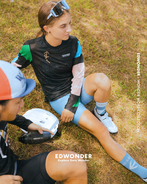EdWonder 長袖機能Tee Womder More LS Tech Tee - Summit Black 男女共版 黑
