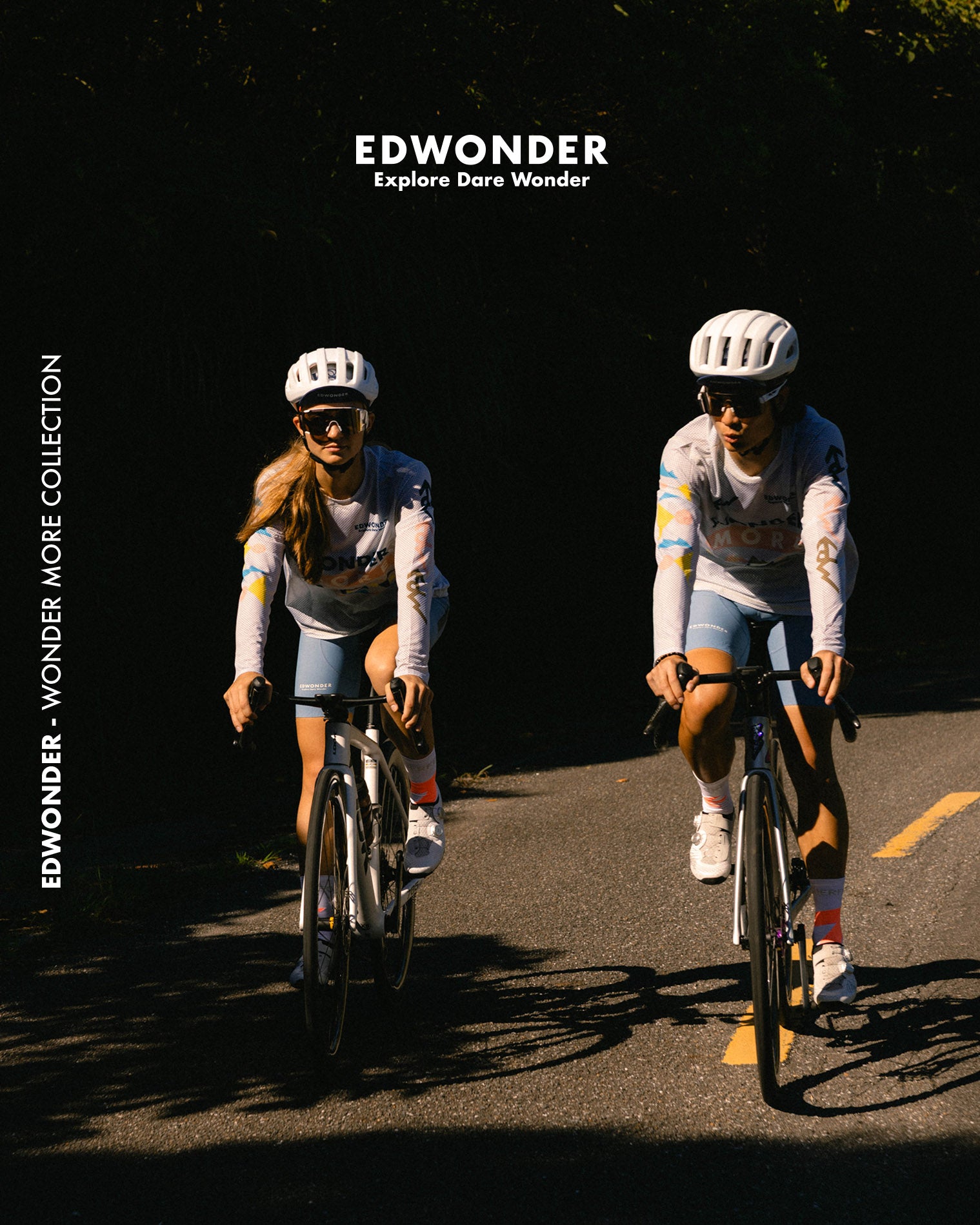 Edwonder 長袖機能Tee Wonder More LS Tech Tee - Motion Grey 男女共版 淺灰