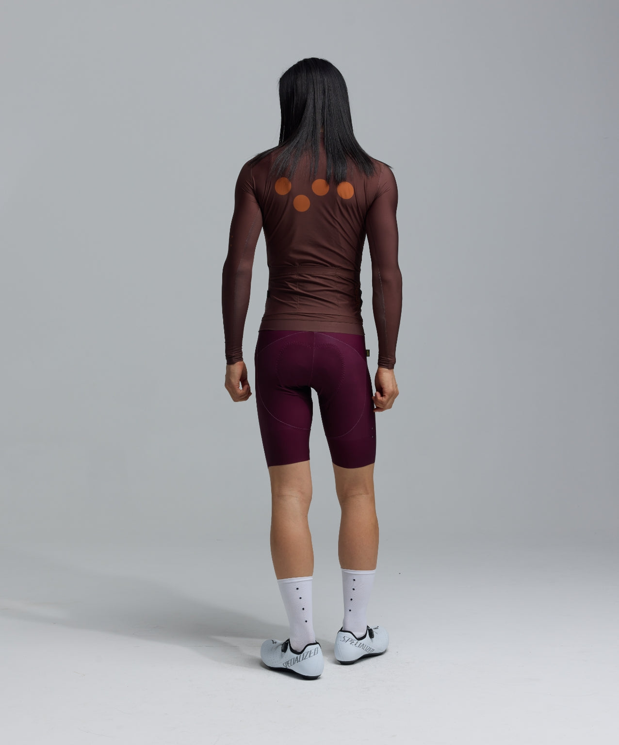 Pedla 薄長袖車衣 Essentials Classic LS Jersey Wood 男款 棕