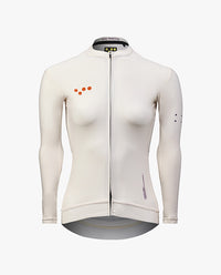 Pedla 薄長袖車衣 BOLD Essentials Classic LS Jersey Almond 女款 杏白