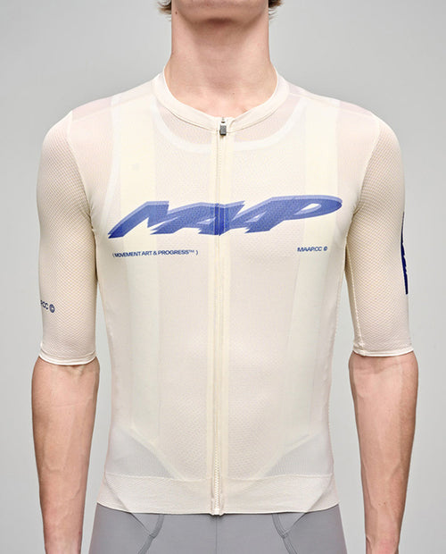 MAAP 車衣 Evade Blaze Pro Air Jersey 3.0 Vanilla 短袖 男款 奶白