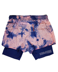 FLIPPOS 跑褲 FAITH TRAIL SHORTS 5”Tie-Dyed AERO® 粉