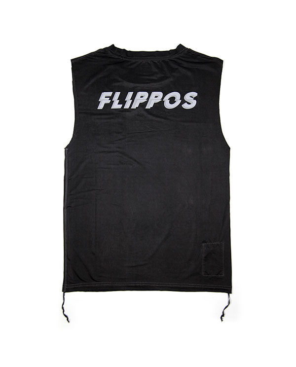 FLIPPOS 跑衣 FEARLESS TANK TEE (Men)黑