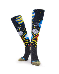 FLIPPOS壓力襪-Space Camp Night 小太空人復刻版 深灰