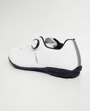 FLR 車鞋FABRO Letter WT White Rubber Sole 客製一級皮革 白