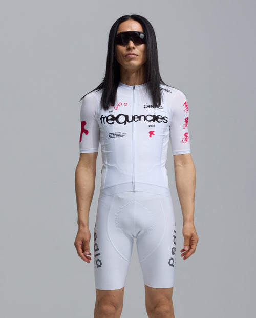 Pedla 車衣Frequencies Classic Jersey White Noise 男款 白