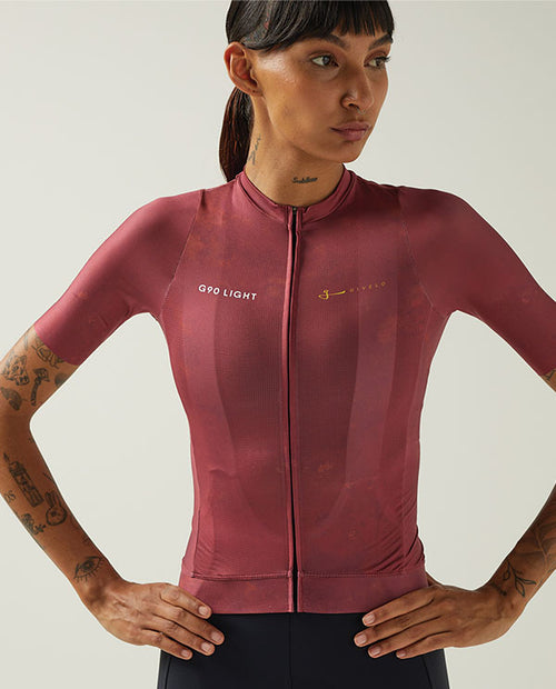 Givelo 車衣 G90 Light SS Jersey Garnet 石榴紅