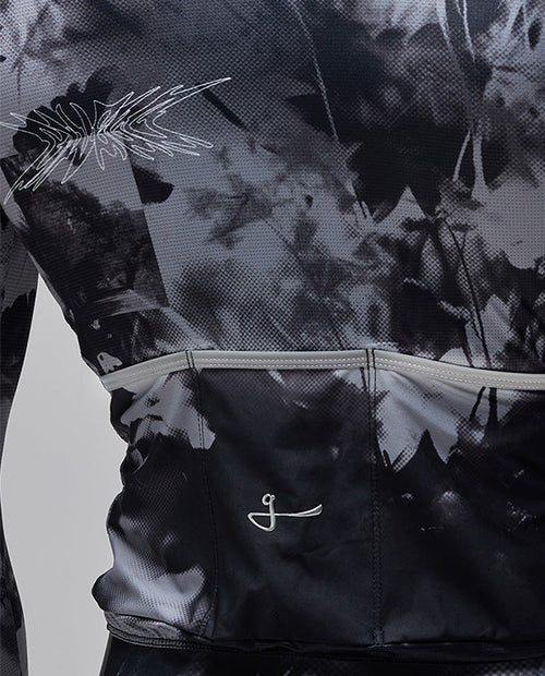 Givelo 車衣G90 LIGHT LS UNISEX BLOOM JERSEY BLACK 男女共版 黑