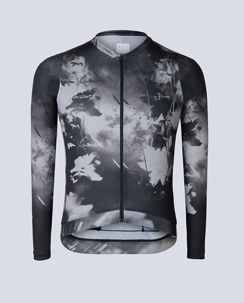 Givelo 車衣G90 LIGHT LS UNISEX BLOOM JERSEY BLACK 男女共版 黑