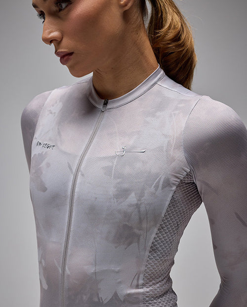 Givelo 車衣G90 LIGHT LS UNISEX BLOOM JERSEY CHALK 男女共版 卡其米