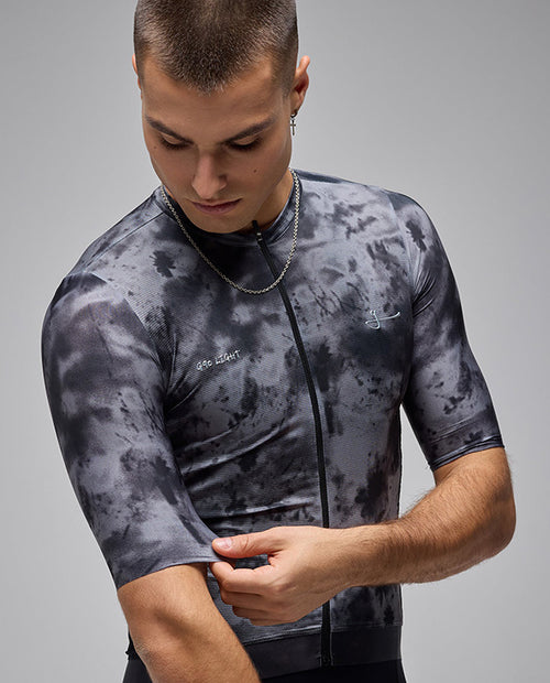 Givelo 車衣G90 LIGHT SS UNISEX BOTANIC JERSEY BLACK 男女共版 黑