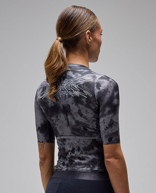 Givelo 車衣G90 LIGHT SS UNISEX BOTANIC JERSEY BLACK 男女共版 黑