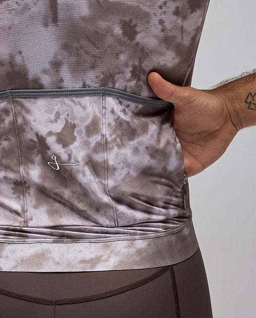 Givelo 車衣G90 LIGHT SS UNISEX BOTANIC JERSEY MOCA 男女共版 摩卡