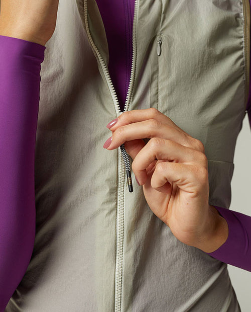 Givelo 防風背心 C.D.A. Gilet Pearl 珍珠白