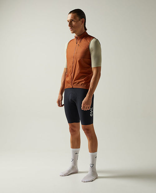 Givelo 防風背心 C.D.A. Gilet Sienna 磚瓦紅