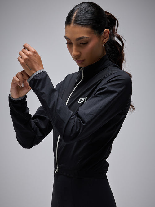 Givelo 防風防潑水風衣 MC Shell Jacket -Black 男女共版 黑