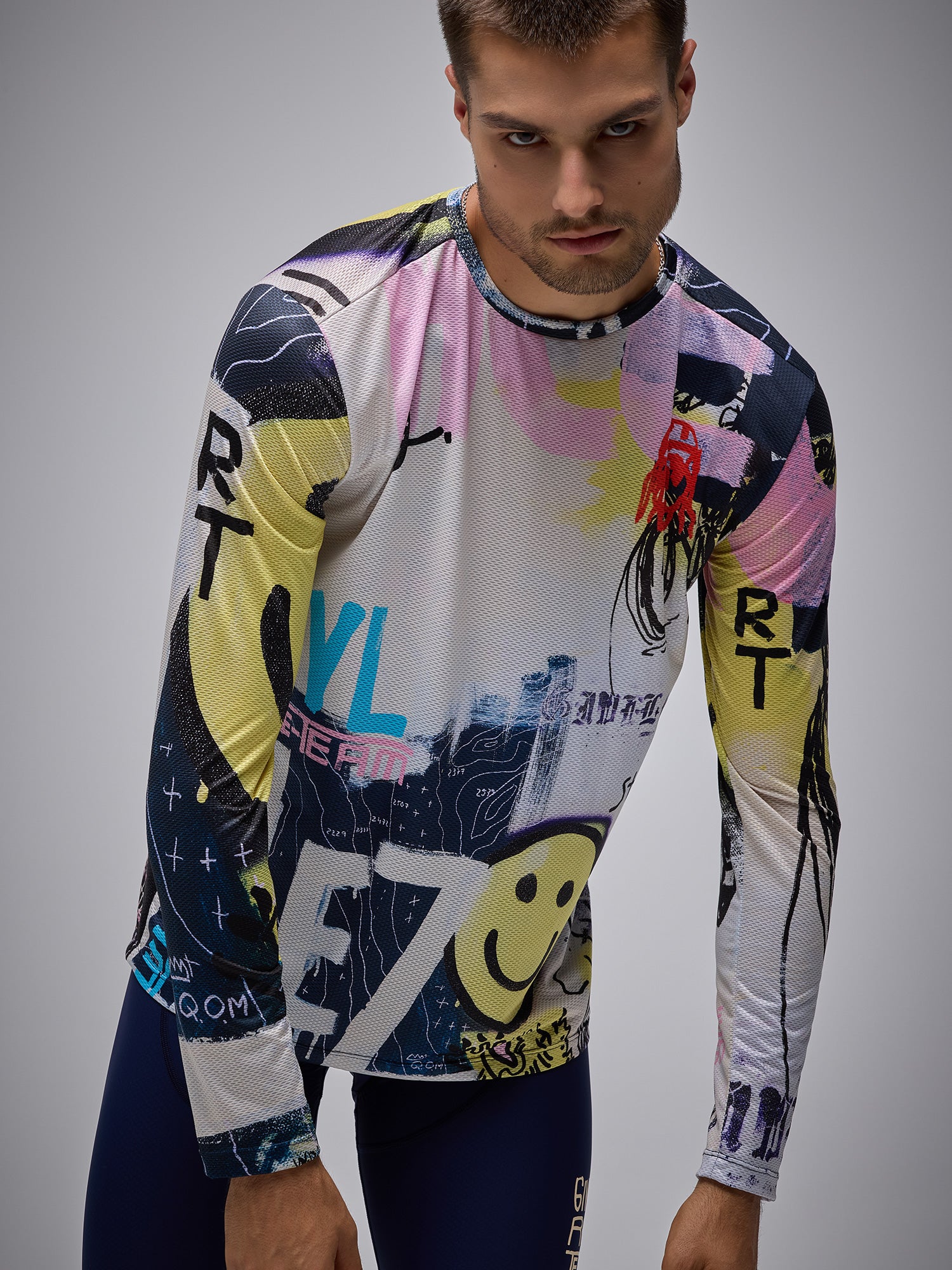 Givelo 機能Tee GVL RT LS TEE REBEL - 男女共版