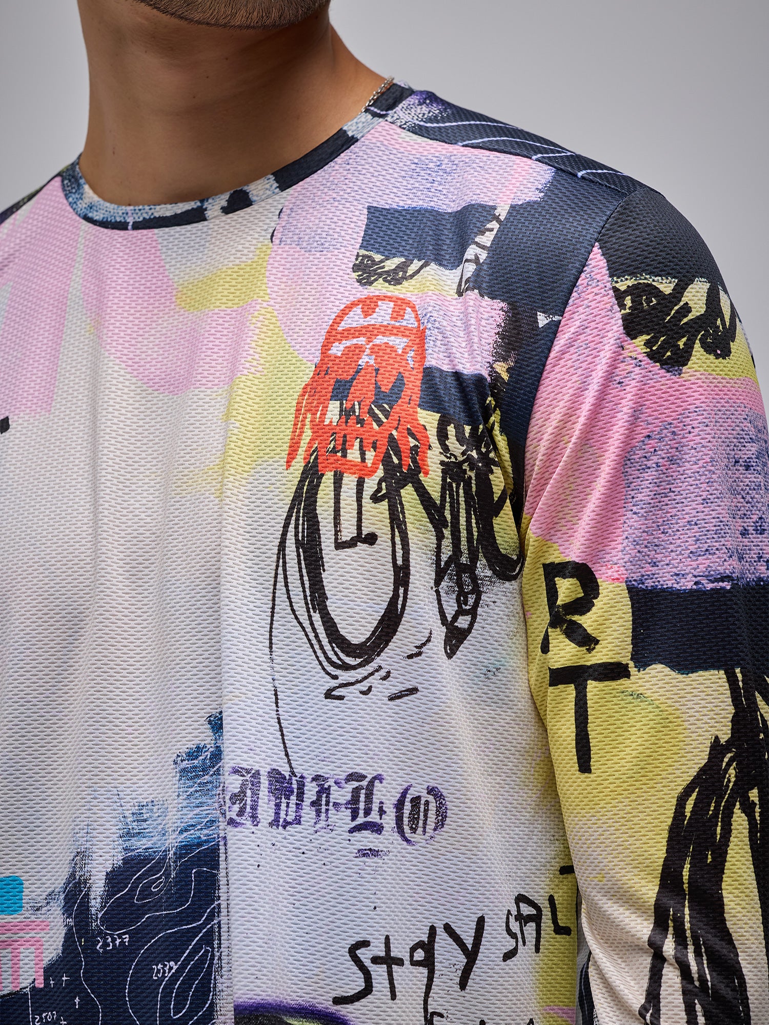 Givelo 機能Tee GVL RT LS TEE REBEL - 男女共版