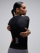Givelo 薄長袖車衣 C.D.A. LS Jersey Black 男女共版 黑