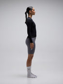 Givelo 薄長袖車衣 C.D.A. LS Jersey Black 男女共版 黑