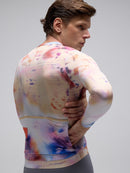 Givelo 薄長袖車衣 C.D.A. LS Jersey Phase 米黃染 - 男女共版