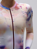 Givelo 薄長袖車衣 C.D.A. LS Jersey Phase 米黃染 - 男女共版