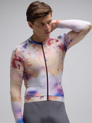 Givelo 薄長袖車衣 C.D.A. LS Jersey Phase 米黃染 - 男女共版