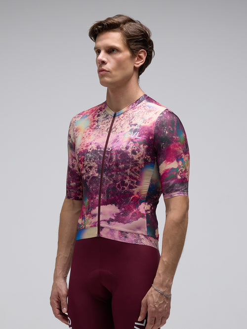 Givelo 車衣 C.D.A. SS Jersey Reactive 紅染 - 男女共版