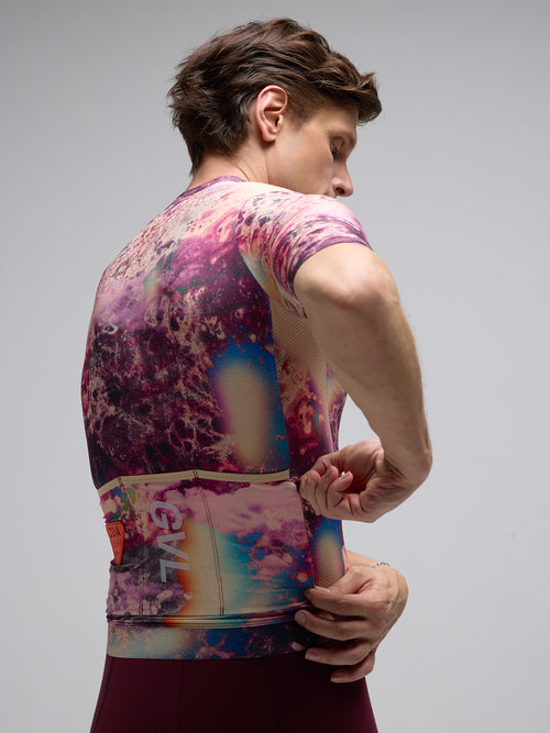 Givelo 車衣 C.D.A. SS Jersey Reactive 紅染 - 男女共版