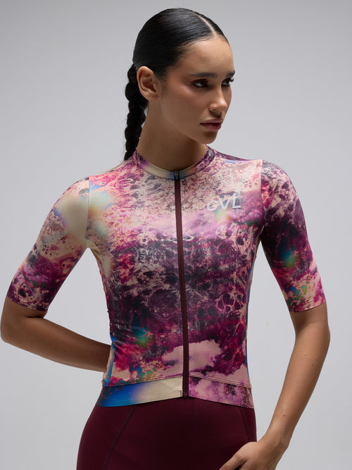 Givelo 車衣 C.D.A. SS Jersey Reactive 紅染 - 男女共版